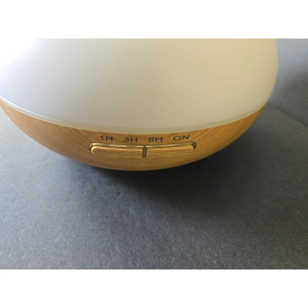 Taotronics Aroma Diffuser TT-AD002 New Open Box White With Wood Grain